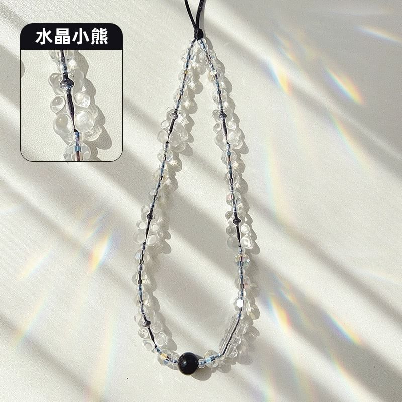 Plastic Strap Phone Bead