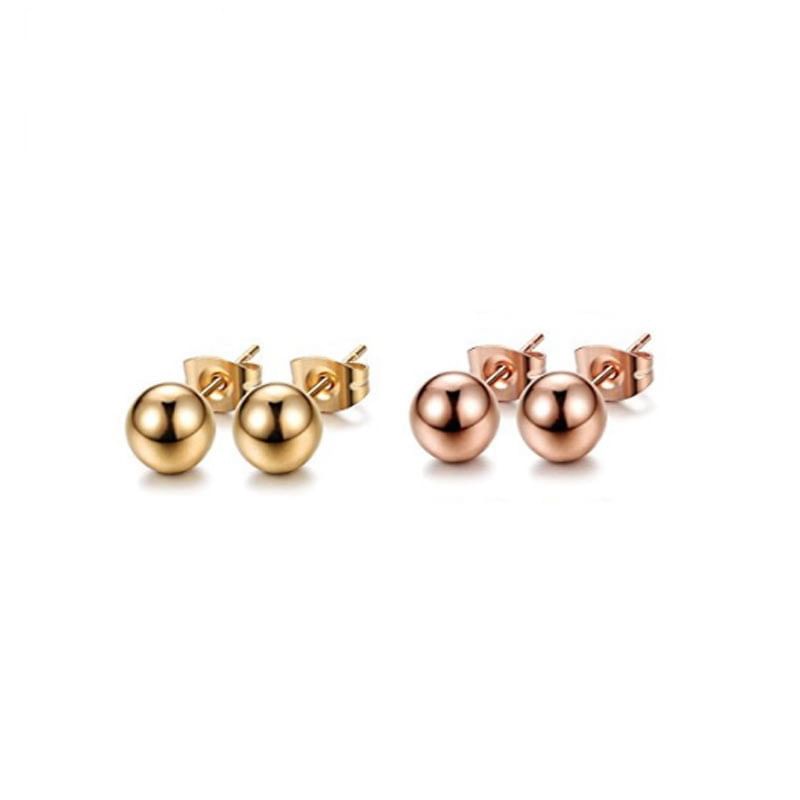 Clous d'oreilles boule