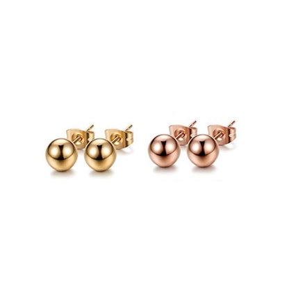 Clous d'oreilles boule