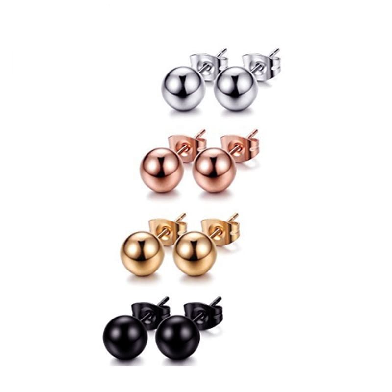 Clous d'oreilles boule