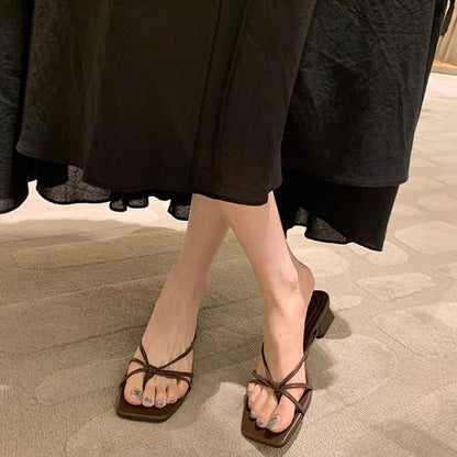 Knotted Thong Sandals