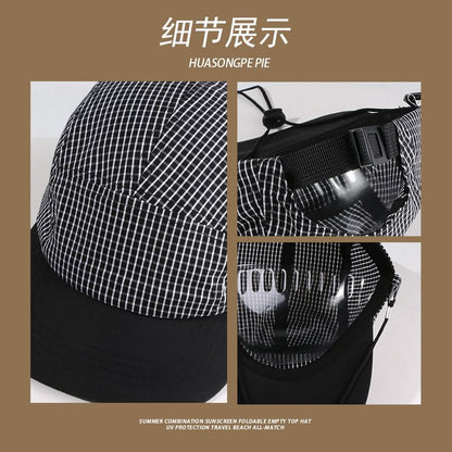 Plaid Baseball Cap