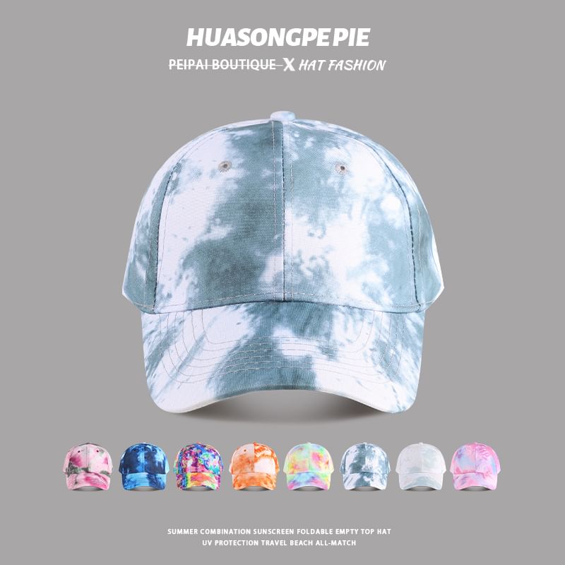 Tie Dye Baseball Cap
