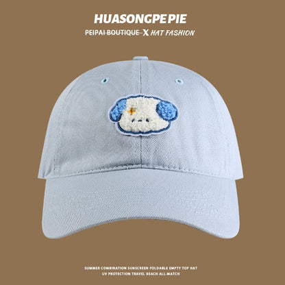 Dog Embroidered Baseball Cap