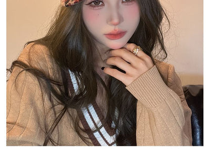 Newsboy Plaid Cap