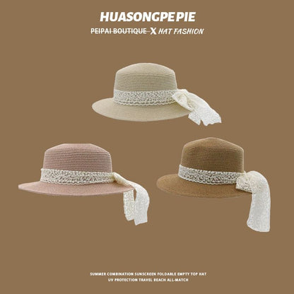 Hat Boater Lace Straw Trim