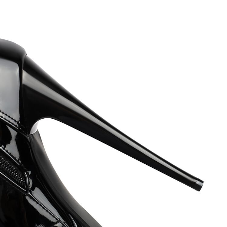 Lace-Up Stiletto Heel Ankle Boots