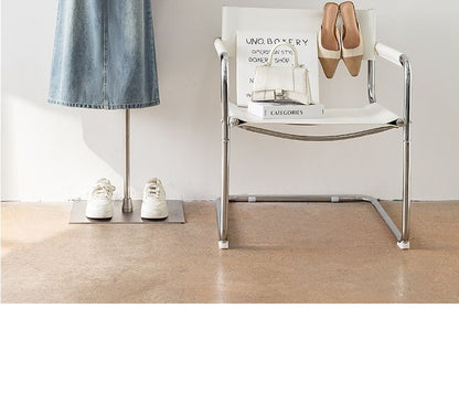Washed Denim Slit Midi A-Line Skirt