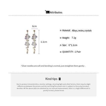 Floral Dangle Earring