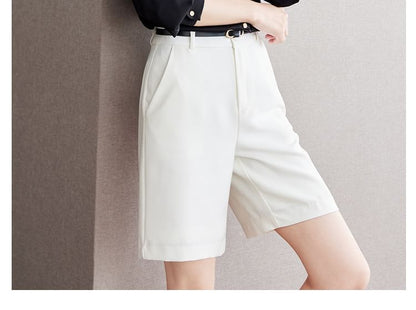 Chemise à manches longues et col à revers avec clous unis