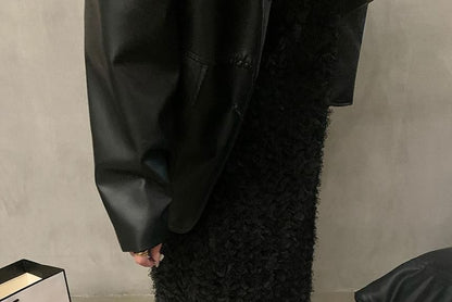 Plain Bow Accent Faux Suede Flats