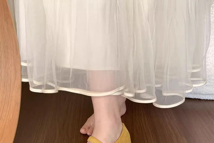 Plain Ruched Faux Suede Mary Jane Flats