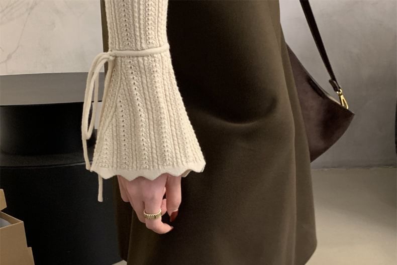 Round Toe Faux Leather Flats