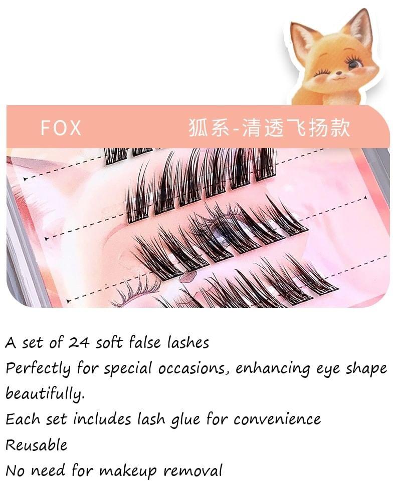 Faux cils édition Fox