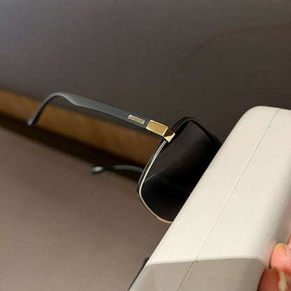 Square Thin Frame Sunglasses