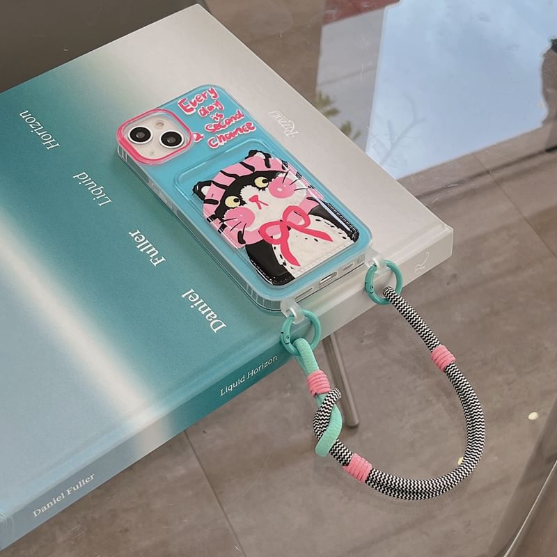 Animal Card Holder Phone Case / Strap / Set