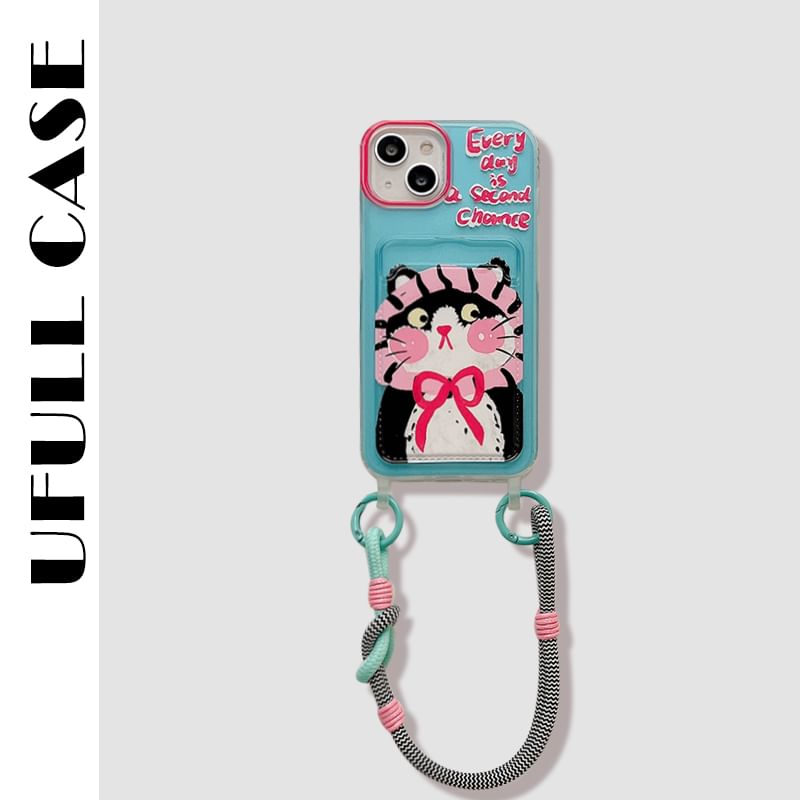 Animal Card Holder Phone Case / Strap / Set
