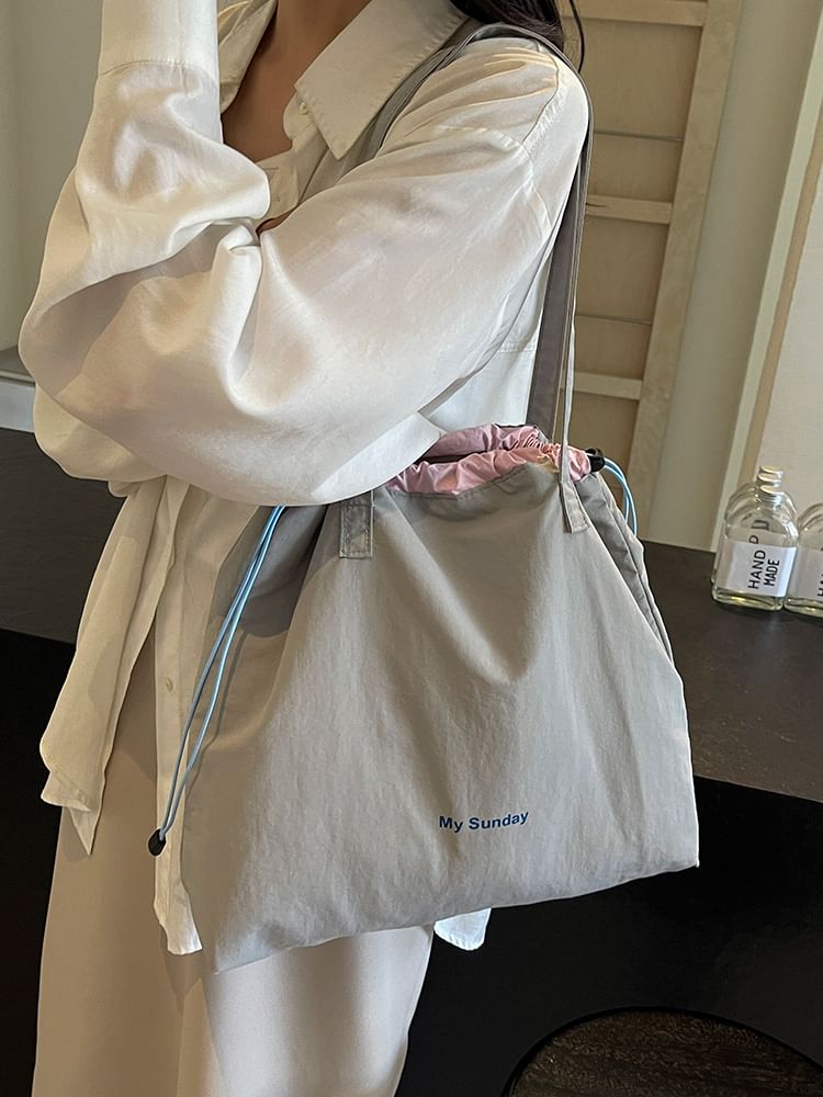 Canvas Bag Tote Lettering