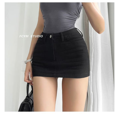 High-Waist Pencil Skirt