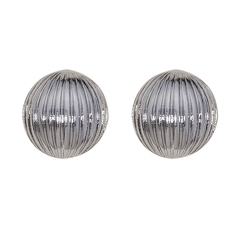 Half Ball Stud Earring