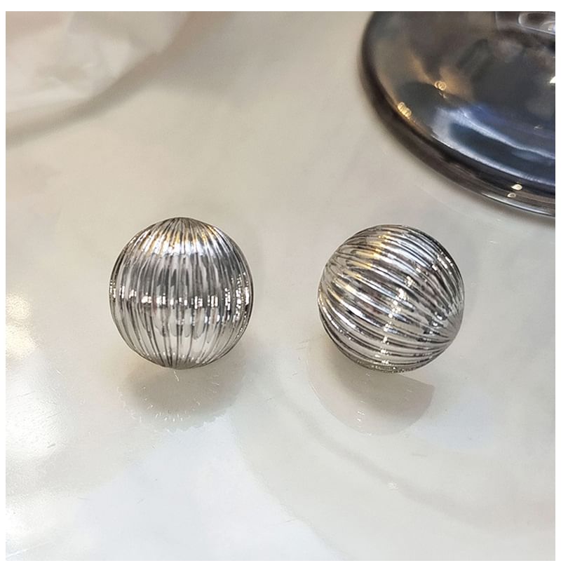 Half Ball Stud Earring