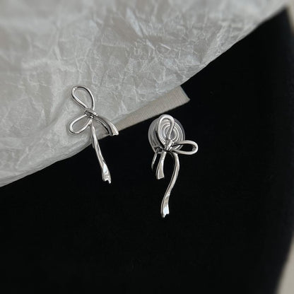 Bow Clip On Earring