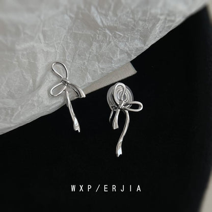 Bow Clip On Earring