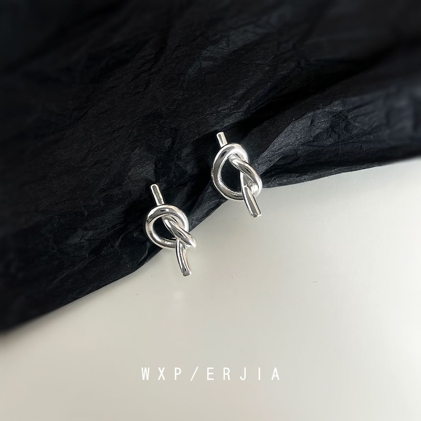 Knotted Clip On Earring