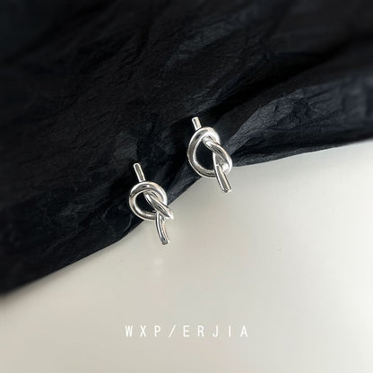 Knotted Clip On Earring