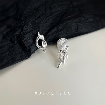 Knotted Clip On Earring