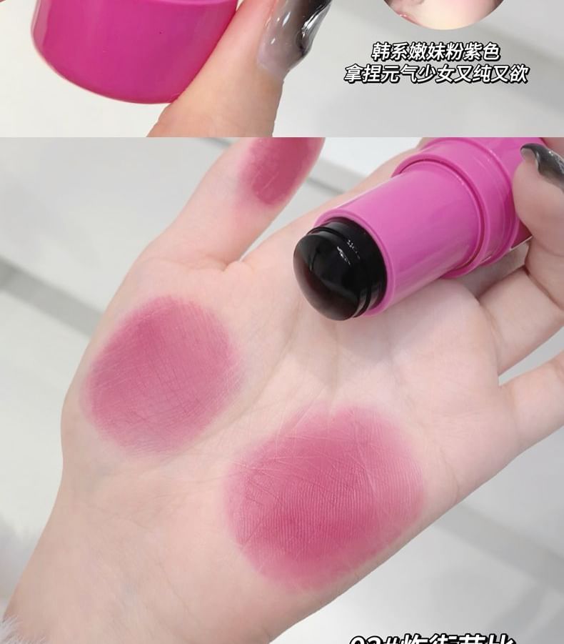 Blush en stick 2 en 1 - 4 couleurs