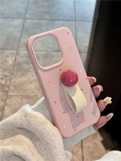 Case Phone Strap Ball