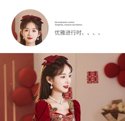 Evening Gown Floral A-Line Bow Short-Sleeve Mesh