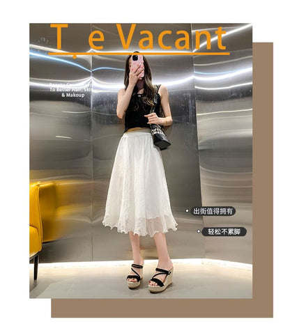 Platform Wedge Strappy Sandals Slide