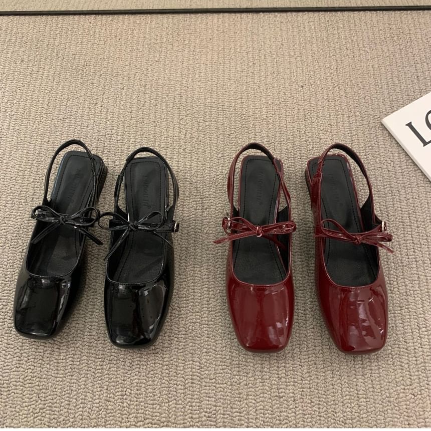 Sandals Bow Slingback