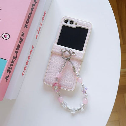 Argyle Bead Strap Phone Case