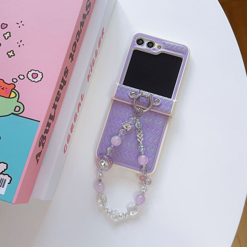 Argyle Bead Strap Phone Case