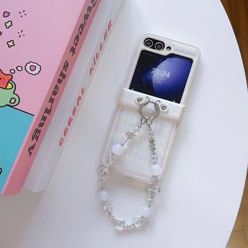 Argyle Bead Strap Phone Case