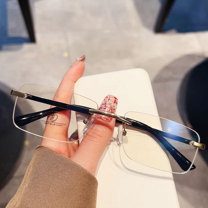 Square Rimless Glasses