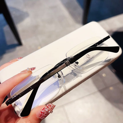 Square Rimless Glasses