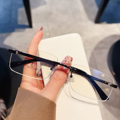 Square Rimless Glasses
