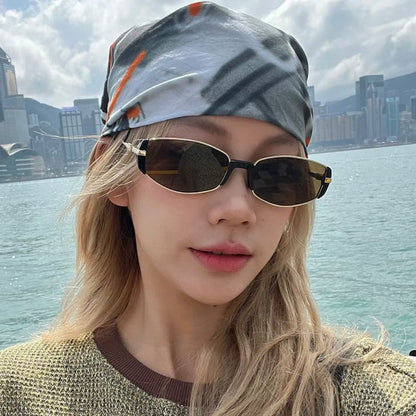 Metal Frame Sunglasses