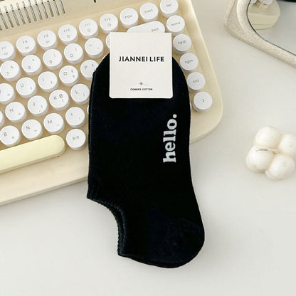 Lettering Socks