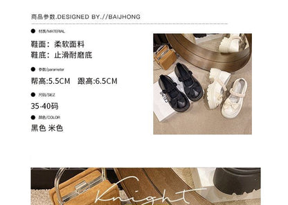 Bow Platform Mary Jane Shoes