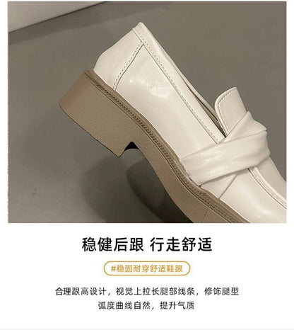 Mocassins en similicuir