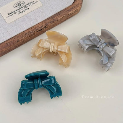 Bow Acrylic Hair Claw