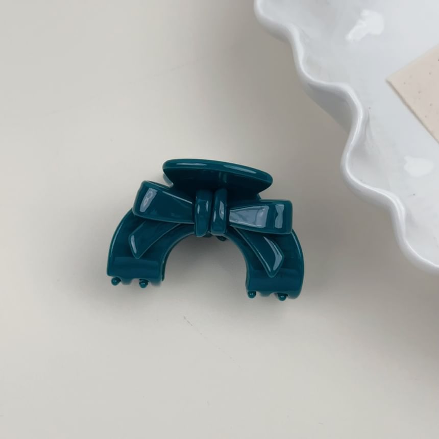 Bow Acrylic Hair Claw