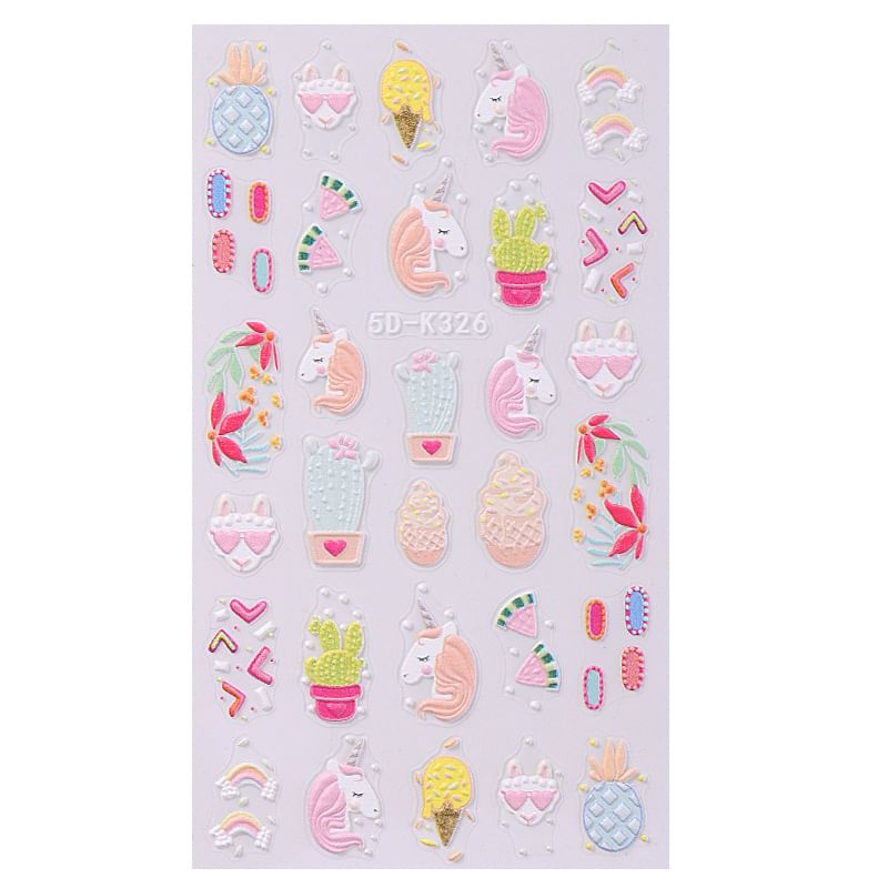 Donut Nail Art Stickers