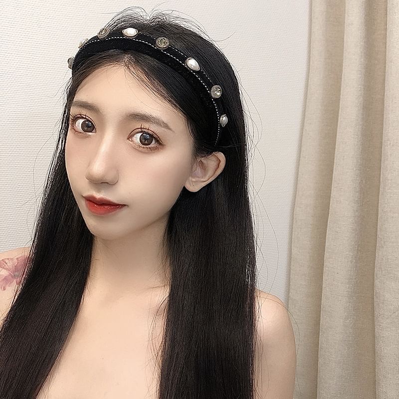 Textile Embellished Headband