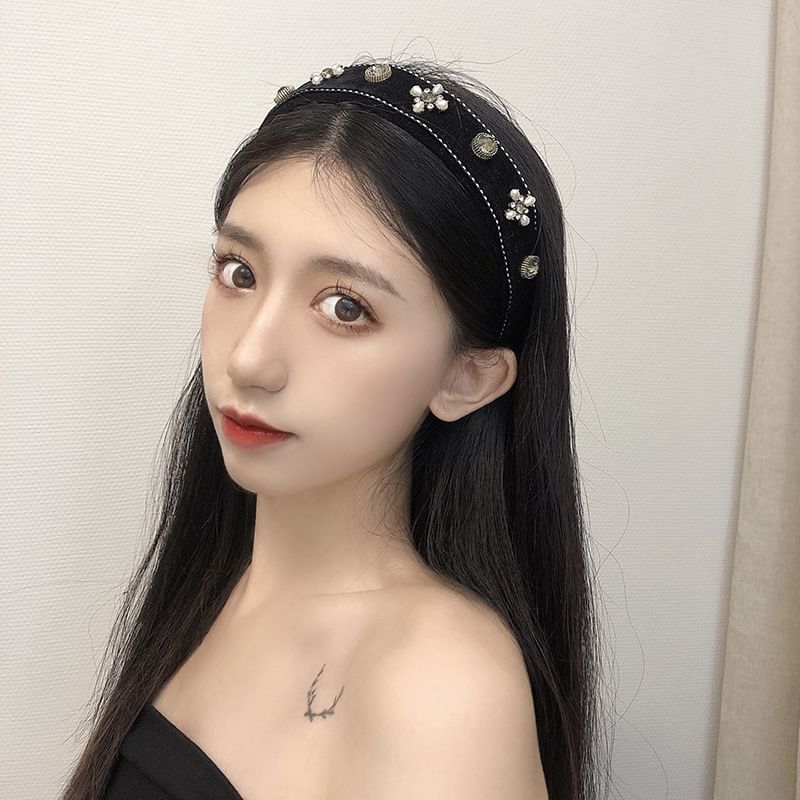 Textile Embellished Headband